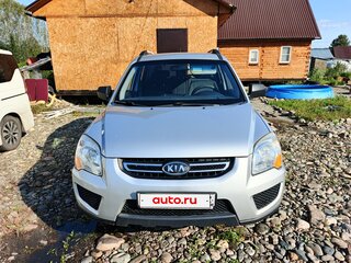 2009 Kia Sportage II Рестайлинг, серебристый, 850000 рублей, вид 1