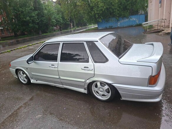2004 Lada (ВАЗ) 2115, белый - вид 4