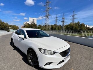 2015 Mazda 6 III (GJ) Рестайлинг, белый, 1550000 рублей, вид 1
