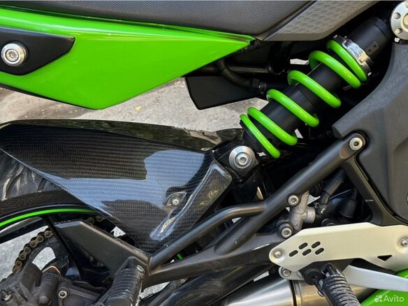 2012 Kawasaki ER-4F (Ninja 400R), зелёный, 400000 рублей - вид 13