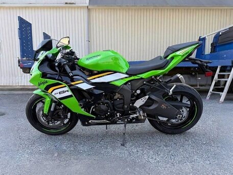 2025 Kawasaki ZX-6 Ninja, зелёный, 1200000 рублей, вид 1