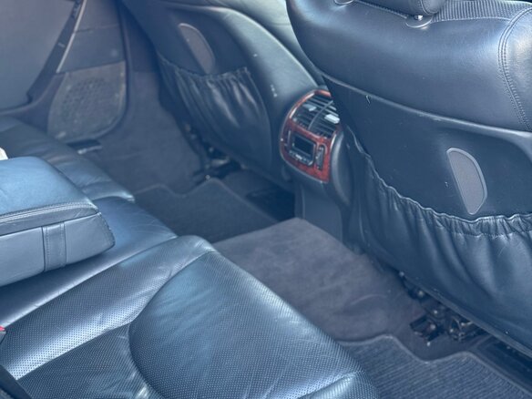 2004 Mercedes-Benz S-Класс 430 Long IV (W220) Рестайлинг, чёрный, 1250000 рублей - вид 10
