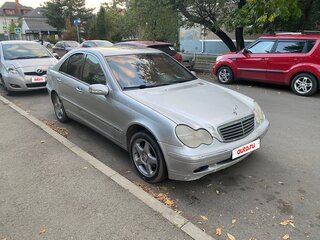 2001 Mercedes-Benz C-Класс 180 II (W203), серебристый, 345000 рублей, вид 2