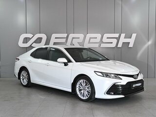 2021 Toyota Camry VIII (XV70) Рестайлинг, белый, 2789000 рублей, вид 1