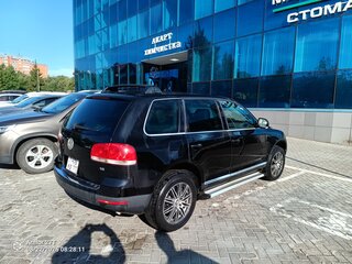 2004 Volkswagen Touareg I, чёрный, 850000 рублей, вид 5