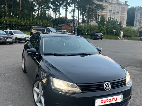 2012 Volkswagen Jetta VI, чёрный, 750000 рублей, вид 3