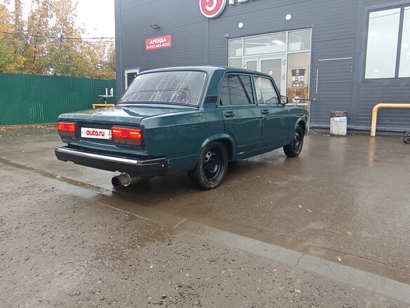 2004 Lada (ВАЗ) 2107, зелёный, 100000 рублей - вид 5