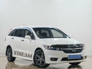 2007 Honda Stream II, белый, 949000 рублей, вид 1
