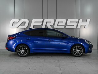 2020 Hyundai Avante VI Рестайлинг, синий, 1799000 рублей, вид 5