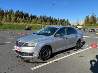 2014 Skoda Rapid I, серебристый, 560000 рублей, вид 2