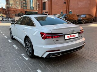2021 Audi A6 45 TFSI V (C8), белый, 4290000 рублей, вид 5