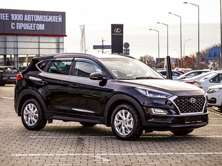 2019 Hyundai Tucson III Рестайлинг, чёрный, 1965000 рублей, вид 3