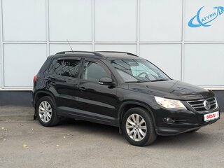 2009 Volkswagen Tiguan I, чёрный, 985000 рублей, вид 3