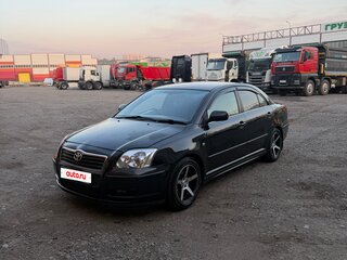 2003 Toyota Avensis II, чёрный, 670000 рублей, вид 2