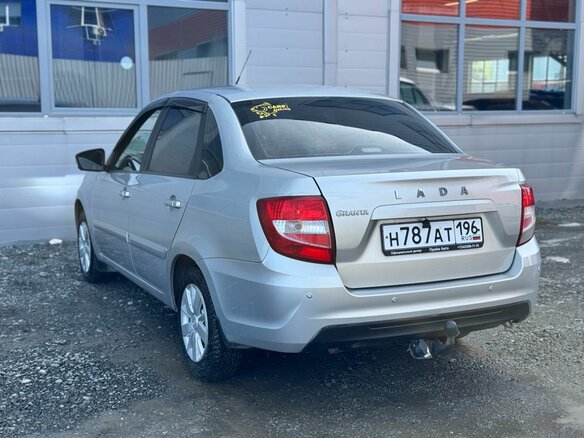 2020 Lada (ВАЗ) Granta I Рестайлинг, серебристый, 585000 рублей - вид 12