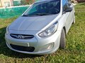 2012 Hyundai Solaris I, серебристый, 475000 рублей - вид 1