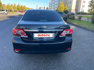 2011 Toyota Corolla X (E140, E150) Рестайлинг, чёрный, 950000 рублей, вид 2