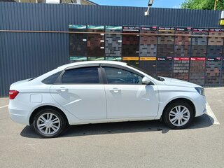 2019 Lada (ВАЗ) Vesta I, белый, 800000 рублей, вид 2