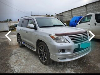 2009 Lexus LX 570 III, серебристый, 3300000 рублей, вид 3