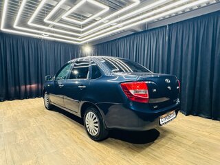 2013 Lada (ВАЗ) Granta I, синий, 449999 рублей, вид 4
