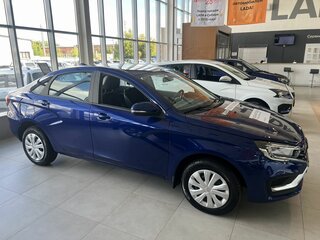 2026 Lada (ВАЗ) Vesta I Рестайлинг (NG), синий, 1785900 рублей, вид 4