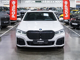 2021 BMW 7 серии 730d xDrive VI (G11/G12) Рестайлинг, белый, 5879700 рублей, вид 3