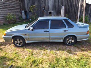 2002 Lada (ВАЗ) 2115, серебристый, 69000 рублей, вид 4