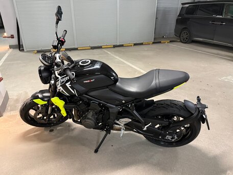 2024 Triumph Trident 660, жёлтый, 1000000 рублей, вид 2