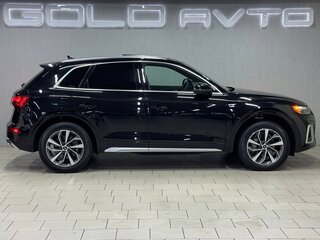 2022 Audi Q5 45 TFSI II (FY) Рестайлинг, чёрный, 3700000 рублей, вид 5