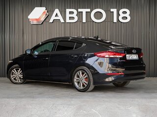 2016 Hyundai Elantra VI (AD), чёрный, 1239000 рублей, вид 4