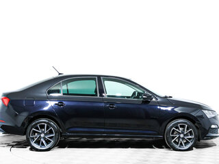 2021 Skoda Rapid II, чёрный, 1648000 рублей, вид 4