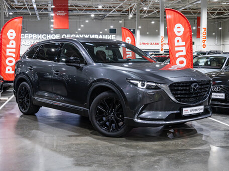 2021 Mazda CX-9 II Рестайлинг, серый, 4150000 рублей, вид 5