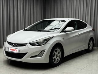 2014 Hyundai Elantra V (MD) Рестайлинг, белый, 999000 рублей, вид 1