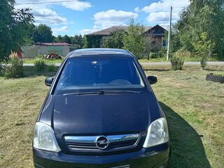 2008 Opel Meriva A Рестайлинг, чёрный, 320000 рублей, вид 2