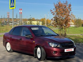 2013 Lada (ВАЗ) Granta I, красный, 350000 рублей, вид 3