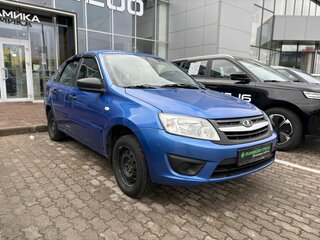 2017 Lada (ВАЗ) Granta I, синий, 455000 рублей, вид 3