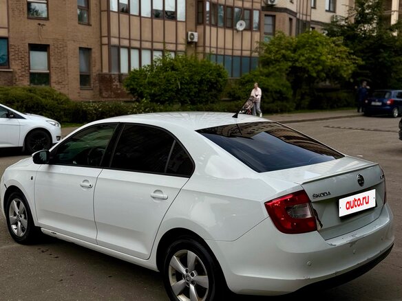 2015 Skoda Rapid Green Tec I, белый, 599000 рублей - вид 5