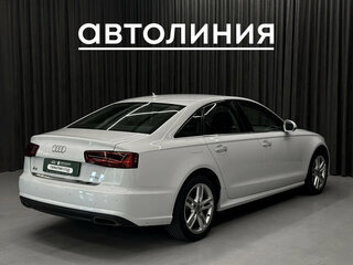 2015 Audi A6 IV (C7) Рестайлинг, белый, 1770000 рублей, вид 3