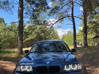 2001 BMW 3 серии 318i IV (E46), синий, 370000 рублей, вид 3