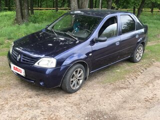2006 Renault Logan I, синий, 210000 рублей, вид 1