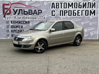 2011 Renault Logan I Рестайлинг, бежевый, 525000 рублей, вид 3