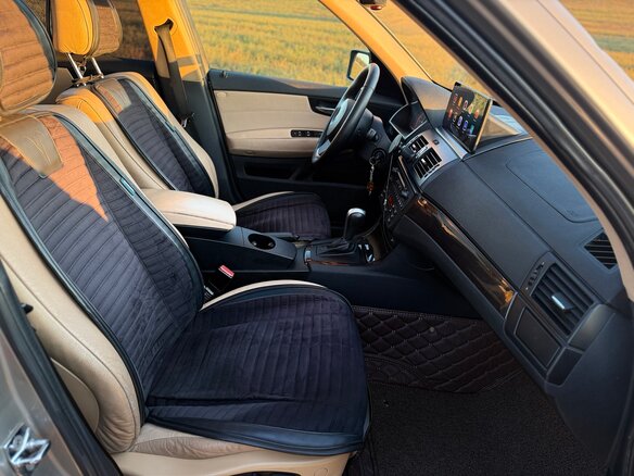 2007 BMW X3 30i I (E83) Рестайлинг, бежевый, 1100000 рублей - вид 15