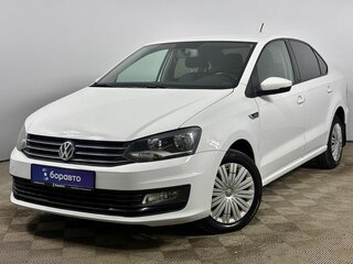 2016 Volkswagen Polo V Рестайлинг, белый, 1210000 рублей, вид 1