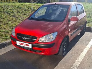 2008 Hyundai Getz I Рестайлинг, красный, 500000 рублей, вид 2