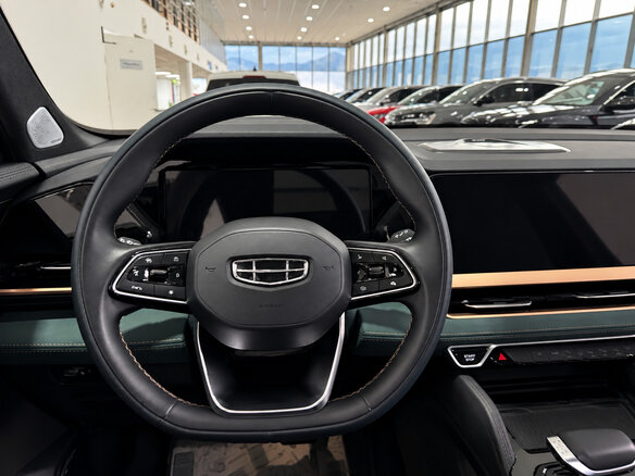 2023 Geely Monjaro (Xingyue L) I, синий - вид 14
