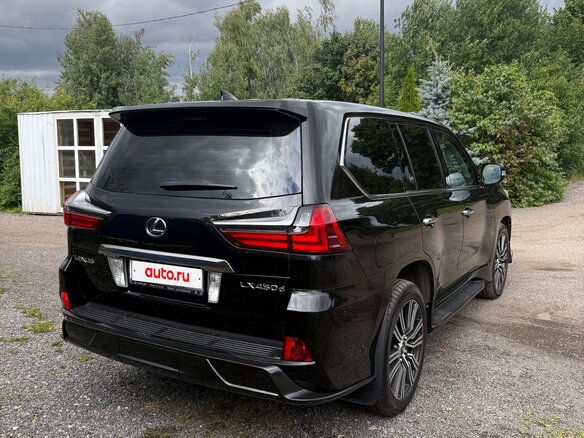 2017 Lexus LX 450d III Рестайлинг 2, чёрный, 7150000 рублей - вид 4