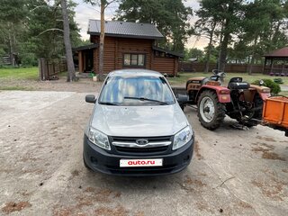 2015 Lada (ВАЗ) Granta I, серебристый, 290000 рублей, вид 1