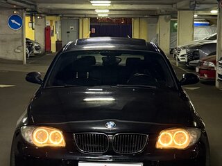 2006 BMW 1 серии 130i I (E81/E82/E87/E88), чёрный, 1600000 рублей, вид 3