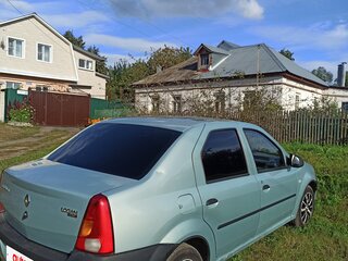 2008 Renault Logan I, зелёный, 320000 рублей, вид 3