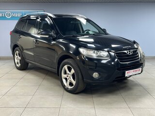 2011 Hyundai Santa Fe II Рестайлинг, чёрный, 1099000 рублей, вид 3